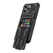 Maska Wallet Armor za iPhone 16 Pro Max crna