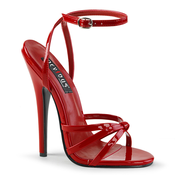 Pleaser Domina-108 Red Pat 41