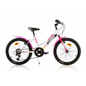 Dino bikes Dino bicikli sportska djevojka bicikl 20 bijela
