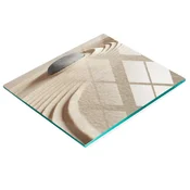 shumee Kuhinjska večnamenska dekorativna tabla iz stekla, kamna in peska 60x52 cm
