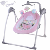 Toys Električni gugalni stol uspavanke zvoki narave ZA4693