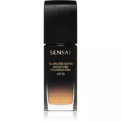 Sensai Flawless Satin Moisture Foundation tekoči puder SPF 25 odtenek 205 Mocha Bež 30 ml