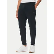 Lacoste Spodnji del trenirke XH9833 Temno zelena Regular Fit