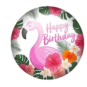 Procos Balon iz folije - Flamingo Happy Birthday 46 cm