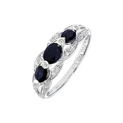 DIAMANT LETERNEL Prstan srebrna