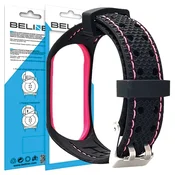 Beline BELINE MI BAND 3/4 SPORT BLACK/PINK BLACK/PINK ZA FITNES PAS, (21969313)