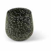 Temno siv cvetlični lonček Bonami Selection Terrazzo, o 15 cm
