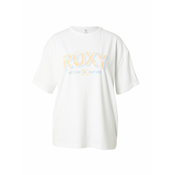 Majica kratkih rukava Roxy Beach Bound za žene, boja: bijela, ERJKT04118