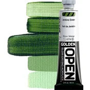 GOLDEN OPEN Akrilna barva s počasnim sušenjem 59 ml - 7195 Jenkins Green