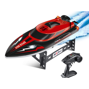 TechKidz TechKidz, Daljinsko voden ?oln 2.4Ghz 25Km/h - SpeedBoat model, ČRNA / Rde?a, (21552120)