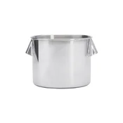 Container for food storage and bain-marie, stainless steel, 16cm/2.5L