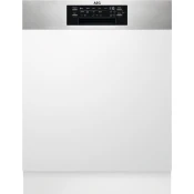 AEG FES7672APM Vgrajeni pomivalni stroj delno vgradljiv 60 cm, nerjavece jeklo 911424564