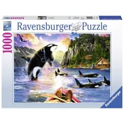 Ravensburger puzzle slagalice 1000pcs  Close Encounters Igra u moru RA15270