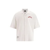 Ed Hardy Srajca svetlo oranžna/rdeča/črna/bela