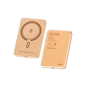 Moxom mx-pb172 scp 22.5w + pd 20w 5000mah zlatni Power bank magsafe ( BAT9558 )