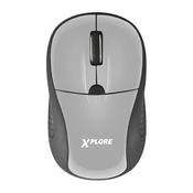 MIŠKA XP1229 BREZŽIČNA SREBRNA