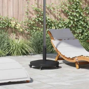 Baza za suncobran Crna 48 x 48 x 32 cm