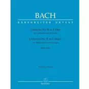 BACH J.S.:CONCERTO NO.2 BWV 1053 SCORE
