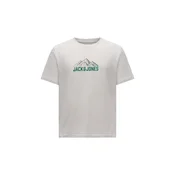 JACK & JONES Majica JJROCHE kit/zelena/kaki