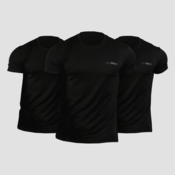 GymBeam Muška majica TRN 3Pack Black