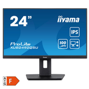 IIYAMA ProLite XUB2492QSU-B1 60,96cm (24) 100Hz 2K IPS LED LCD HDMI/DP zvočniki črni monitor