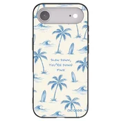 Silikonski črni ovitek za Apple iPhone Air - Slow Tide