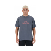 New Balance Majice / Polo majice Sport essentials linear t-shirt Plava