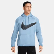 NIKE Športna majica  svetlo modra / črna