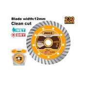 Ingco dmd032301 turbo dijamantski rezni disk 230mm ( DMD032301 )