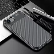 Maska Carbon Defender za iPhone 16e/ 17e crna