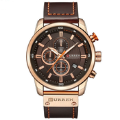 CURREN sat - smeda / zlatna KP6219