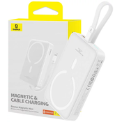 Baseus Powerbank Magnetic Mini 10000mAh 20W MagSafe (white)