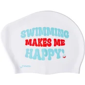 Finis long hair silicone cap print bela