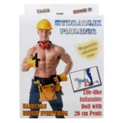Boss Series Napihljiva seks lutka za ženske s penisom dolžine 20 cm. Vodovodar 160 cm.