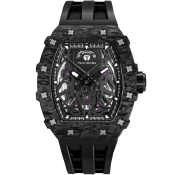Tsar Bomba TB8207CF-01 Mens Watch Elementar Carbon Fiber Automatic 44mm 5ATM
