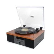 Akai Gramofon ATT-14BT 2x5 W RMS Bluetooth 5.0 CD FM USB AUX RCA les