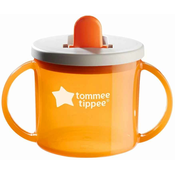 Prijelazna caša Tommee Tippee - First cup, 4 m+, 190 ml, narancasta
