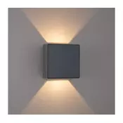 Brilagi - LED spoljno zidno svetlo DOUBLERAY LED/6W/230V antracit IP54