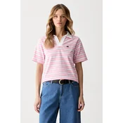 Karl Lagerfeld polo ženska majica bombažna IKON