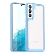 HURTEL Outer Space Case etui Samsung Galaxy S23 pokrowiec z elastycznš ramkš niebieskie