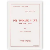 BROUWER:PER SUONARE A DUE,DEUX GUITARES