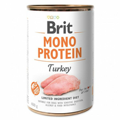 Konzerva Brit Mono Protein Turkey, 400 g
