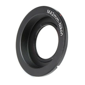 Mount adapter M42 - Nikon F (glass)
