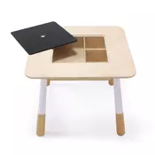 Lesena miza za otroke Forest Table Tender Leaf Toys s prostorom za shranjevanje