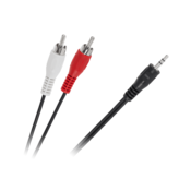JACK 3.5-2 x RCA kabel 3m