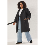 Trendyol Curve Ženski mantil Tbbss25Bm00001, Crni