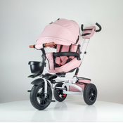Happybike 420 Jeans Tricikl sa rotirajucim sedištem - Pink