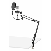 VONYX CMS300S Studio Microphone Set USB Titanium