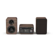 Pure Classic Stereo Mini Kavni rjavi/ oreh, mikro stereo sistem.
