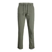 JACK & JONES Muške pantalone ACE 12232250, Maslinaste